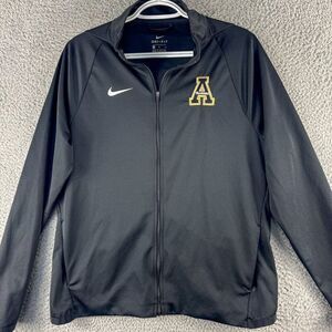 Nike App State Mountaineers Tennis Epic 2.0 Jacket‎ Womens Medium Black CN9520